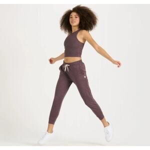 Vuori Performance Jogger Women’s Purple Smoked Plum Heather Sz XS